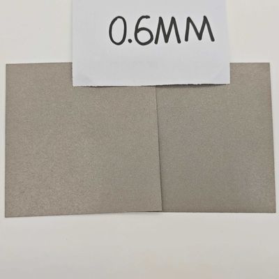 إنتاج الهيدروجين بالكهرباء Ti felt 0.6mm Paper Titanium felt مسامية